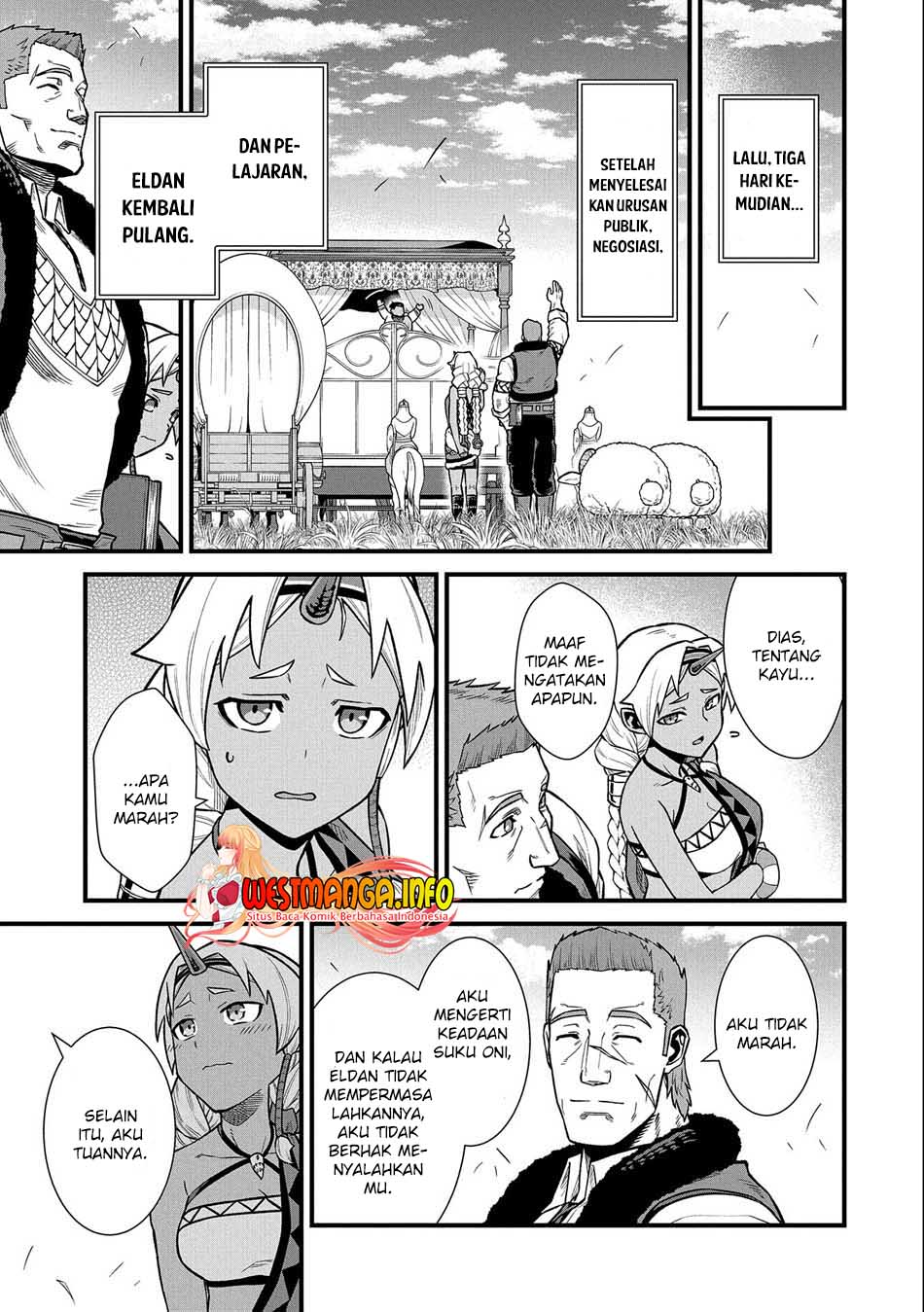 Ryoumin 0-nin Start no Henkyou Ryoushusama chapter 33